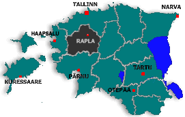 Karte von Rapla